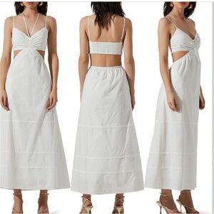 ASTR the label NWT white dress